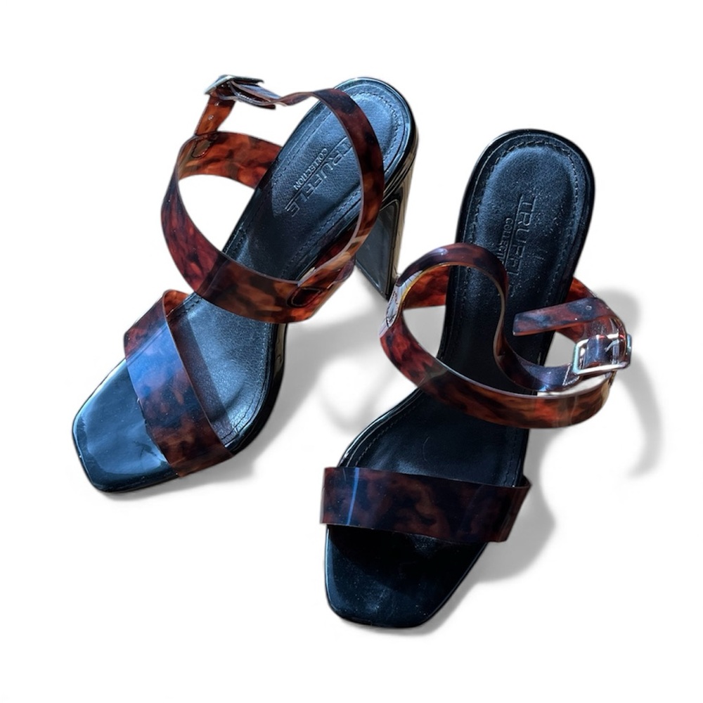 Tortoiseshell and Black Heels